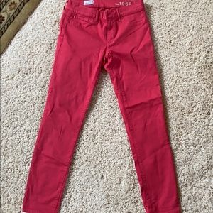 Gap dark orange jeans